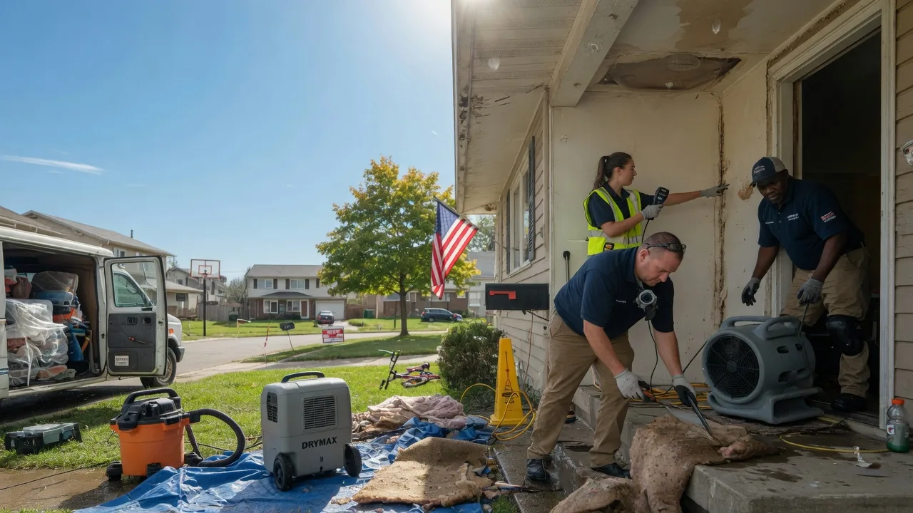 Water Damage Restoration in Blue Springs, NE near me